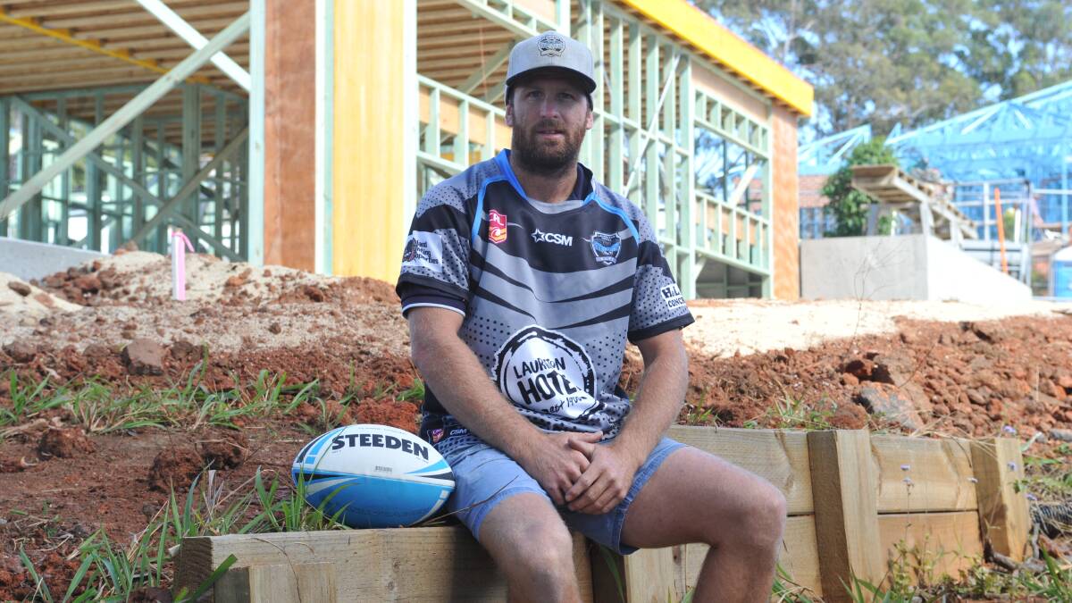 Can't wait: Laurieton Stingrays captain Kieren Roberts is excited about this weekend's elimination final against Lower Macleay.