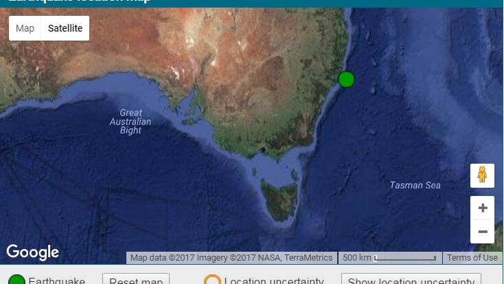 Offshore earthquake off Forster felt along Mid North Coast