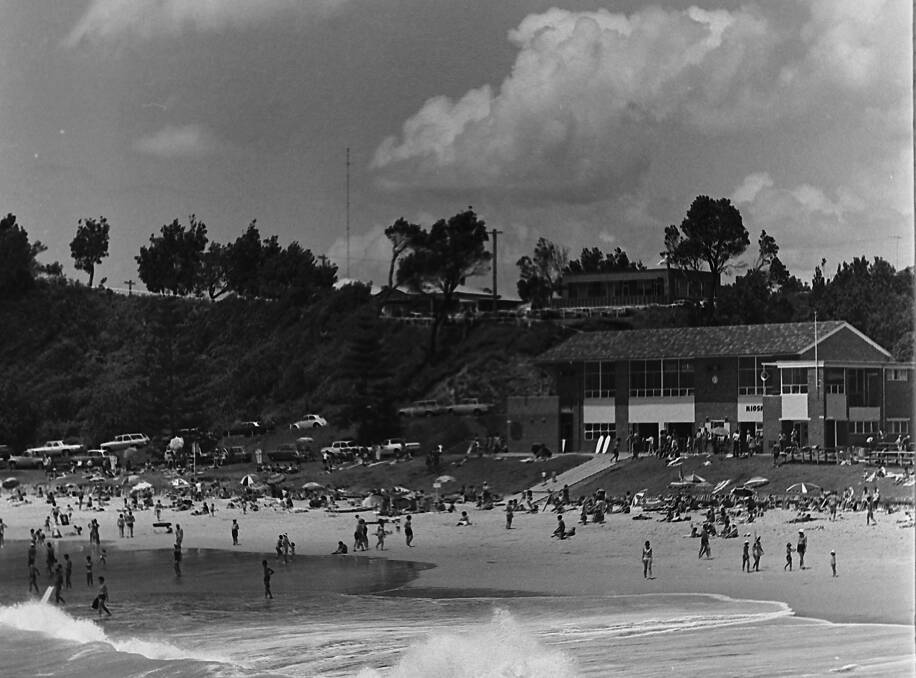 BEACH PROBLEMS: Flynns Beach in 1970, when an editorial raised questions about the state of beaches.