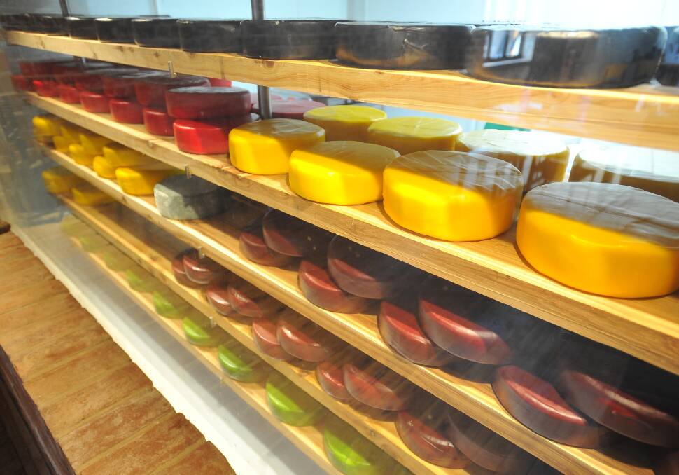 All the cheese you could want at the Coolamon Cheese Factory. 