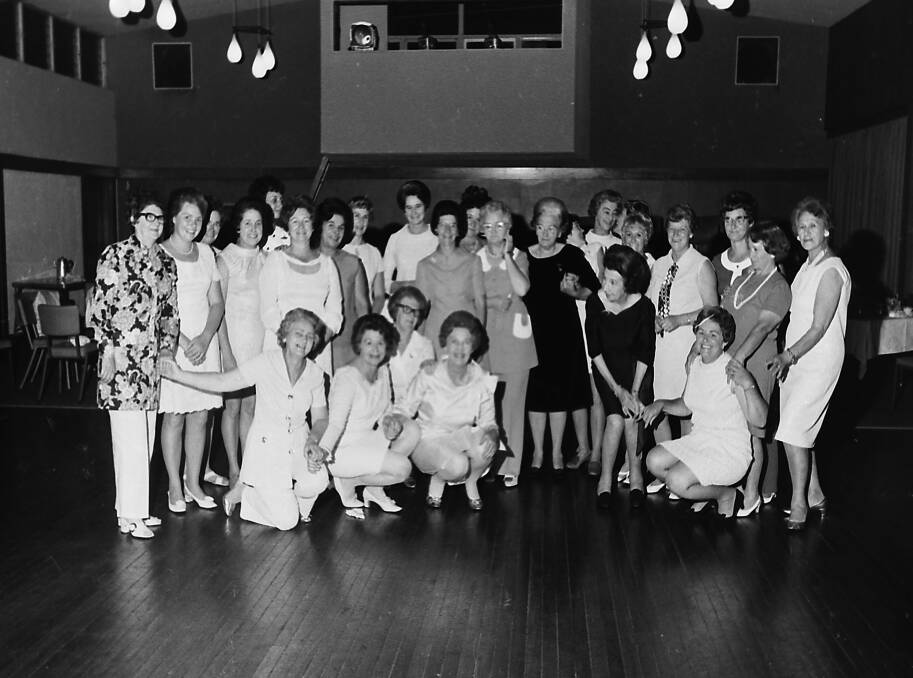 Festive mood: Torchbearers for Legacy at their Christmas Dinner, 1970. Photos: Port Macquarie Museum