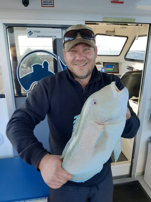 Rare beauty: Our Berkley pic of the week is Josh from Wauchope with this cracking venus tusk fish he caught recently during an offshore charter with Fish Port Macquarie.