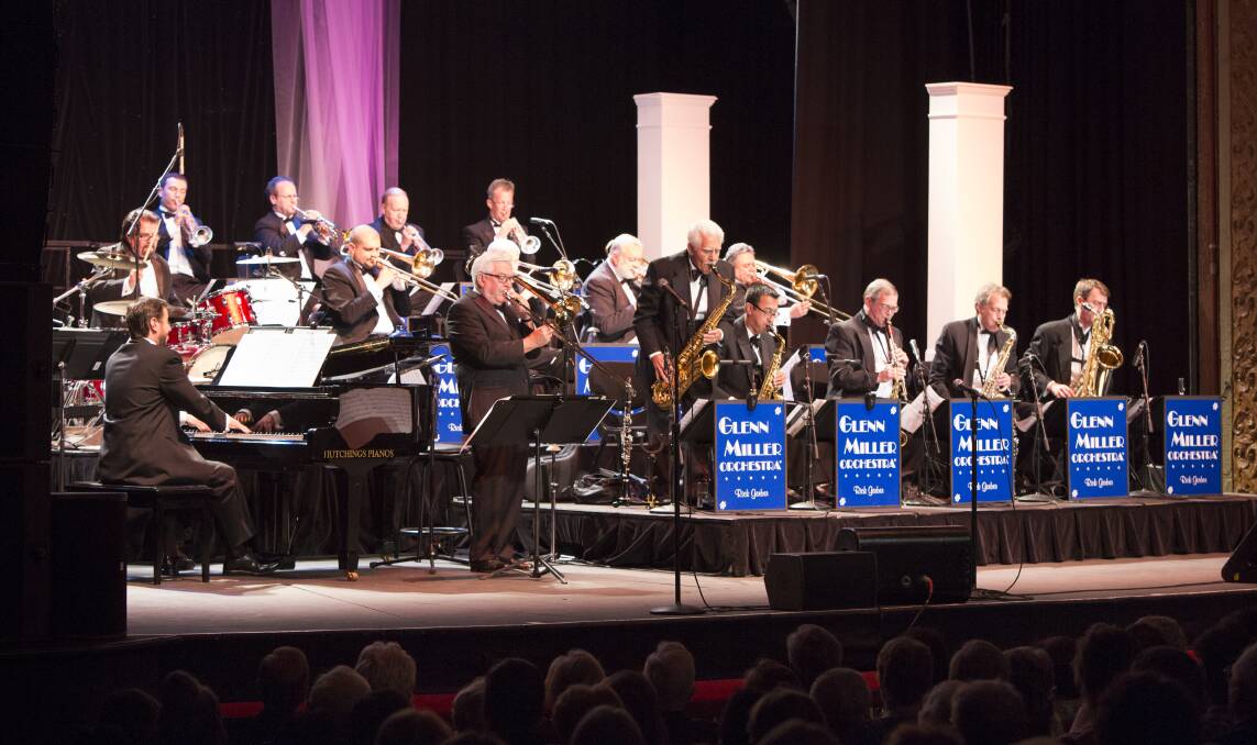 Nostalgia: The outstanding Glenn Miller Orchestra perform at the Glasshouse on Saturday, September 16, at 2.30pm.