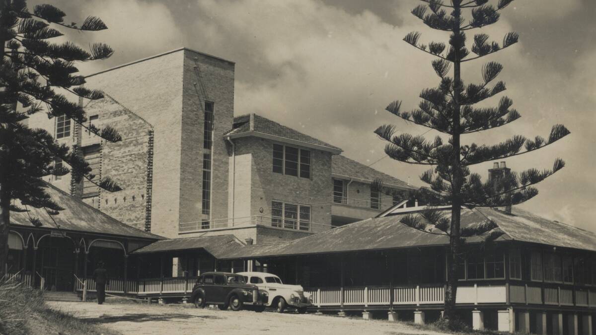 How things change: Hastings District Hospital, c1950. Matron Jobson saw the nurses’ quarters opened in March, 1947.