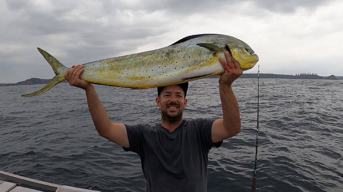 Our Berkley Pic of the Week is Adam Demarkis, who recently caught this terrific dolphin fish during a trip offshore with Ocean Star Charters.