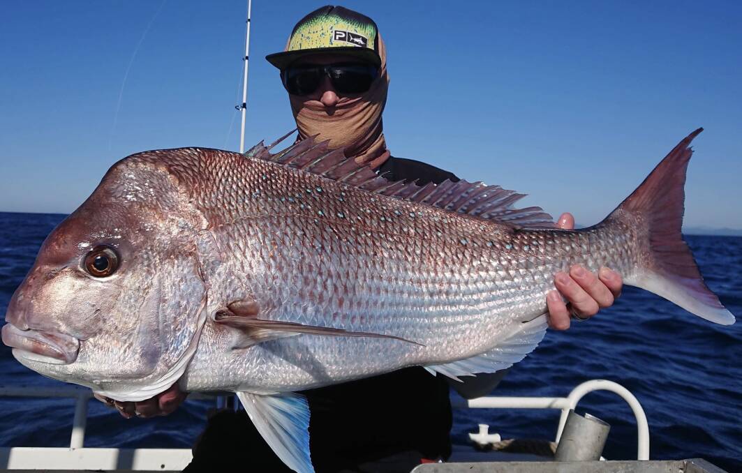 Weighty catch: Our Berkley pic of the week is Nathan Vandermeel with a massive snapper he recently caught north of Port on a lure.