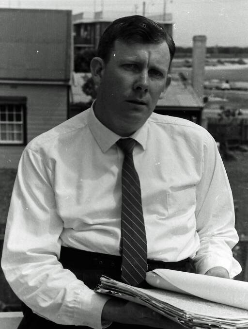Concerned: Alderman Charles Thurling, 1966. Photo supplied by Port Macquarie Museum