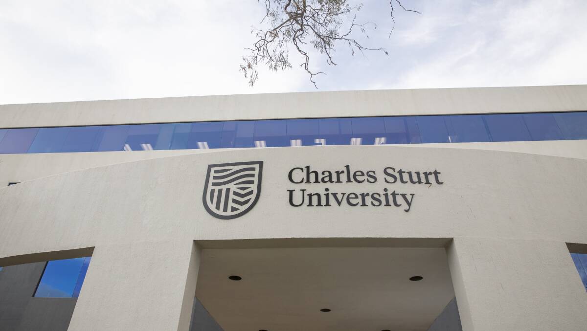 Charles Sturt University building on Brisbane Avenue in Barton. Picture: Sitthixay Ditthavong
