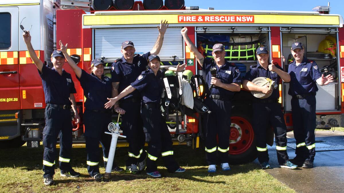 Port Macquarie firefighters in training for 2017 NSW Firefighter ...