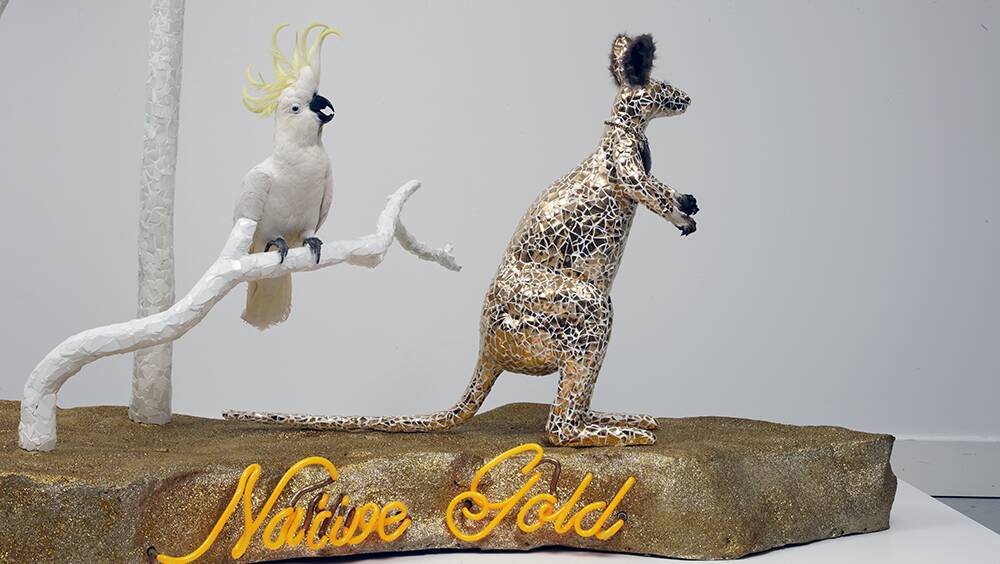 NEWER: Danie Mellor's Native Gold from 2008.