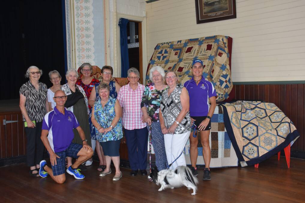 PROUD: The Camden Haven Quilters are rightly proud of all they have achieved this year. PHOTO: Laura Telford.