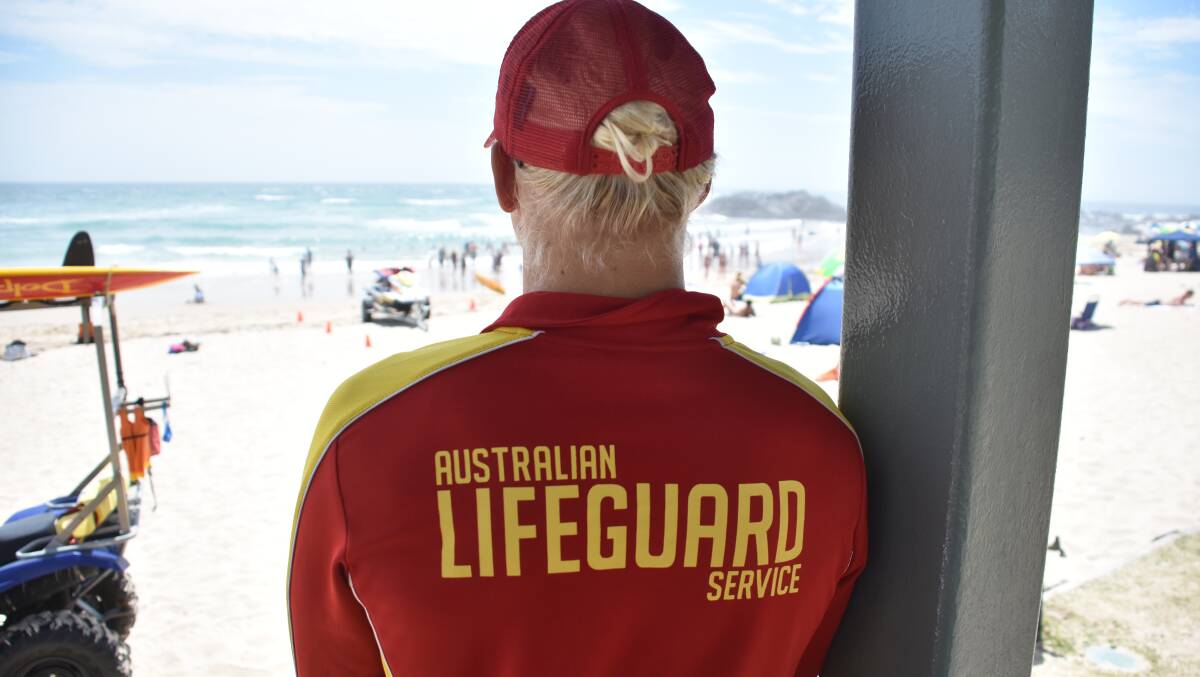 BEACHES OPEN: Lifeguards are back on the job with the beaches open after a week of hazardous conditions.