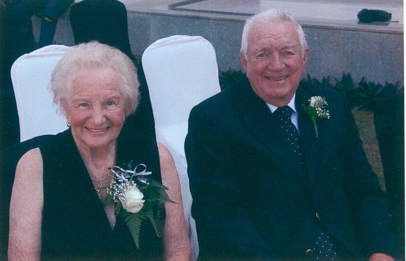 CONGRATULATIONS: Ken and Pam Plumridge are about to celebrate their 67th wedding anniversary.
