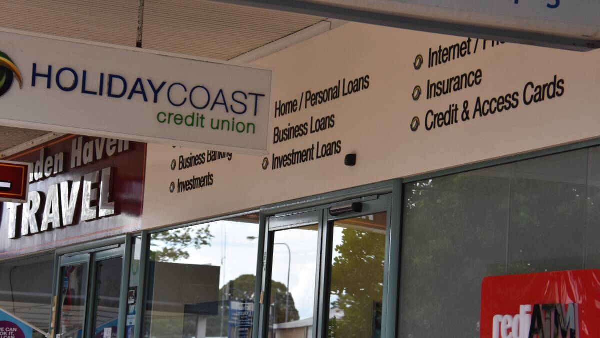 MERGER: Holiday Coast Credit Union are hosting information sessions to talk to members about the proposed merger. PHOTO: Laura Telford.