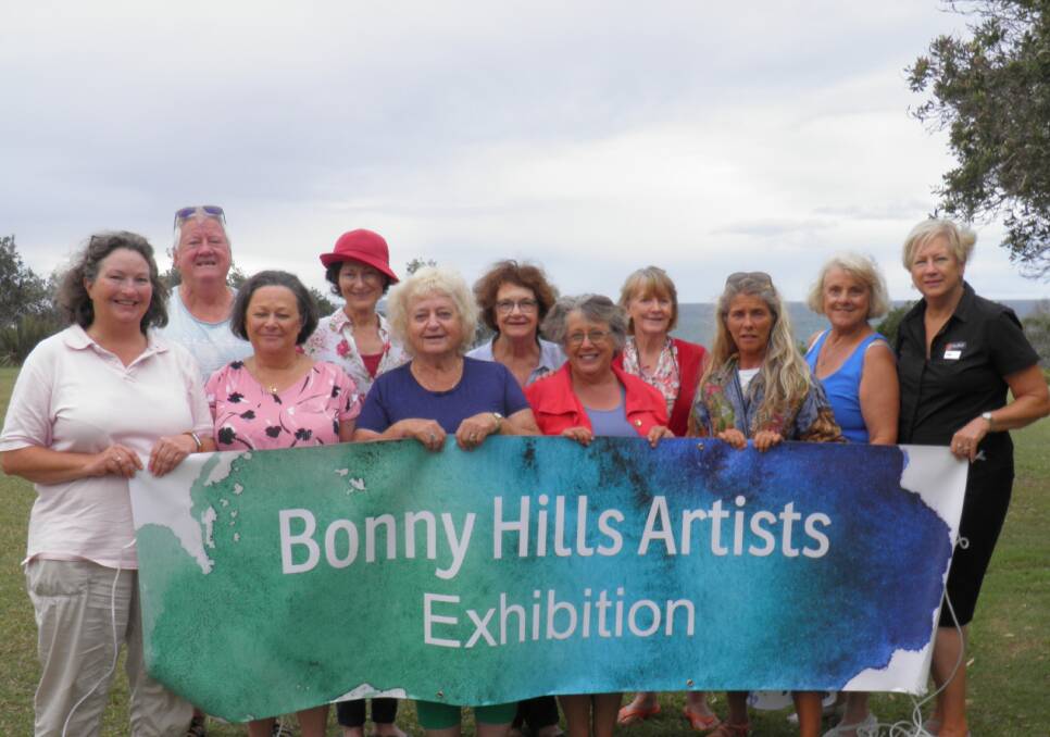 EASTER ART: Some of the artists who are displaying works in the 2019 exhibition.