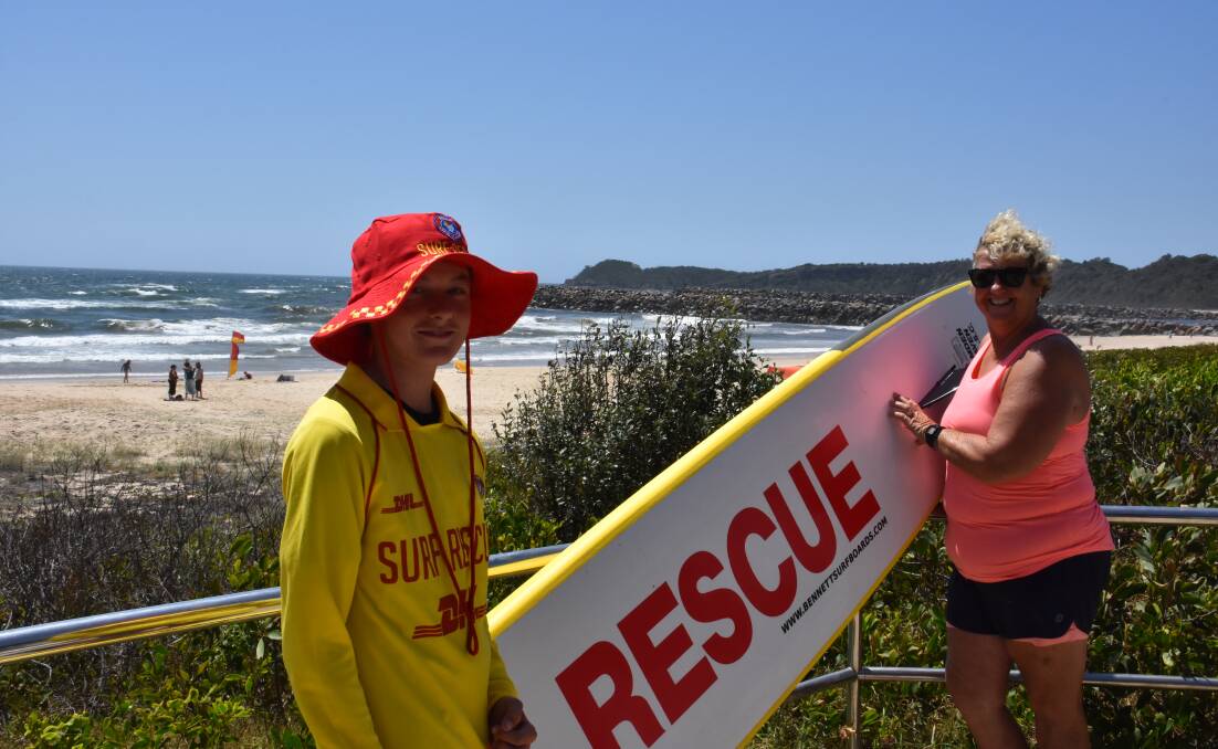 Jesse Bell has recently achieved his Surf Rescue Certificate under the guidance of Michelle Garvan. 