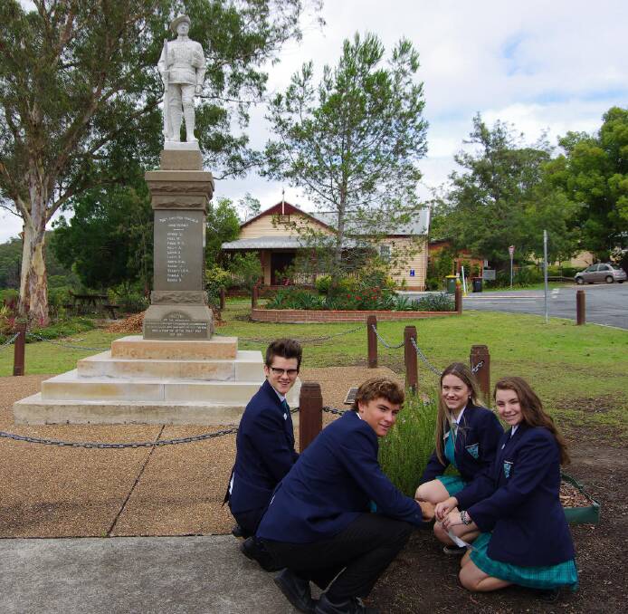 Students participate in Anzac memorial project