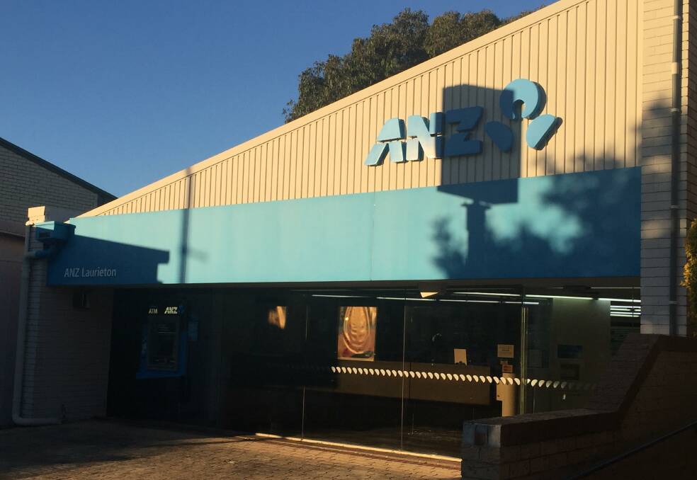 The ANZ branch on Bold Street, Laurieton. Photo: Chan Ansell. 