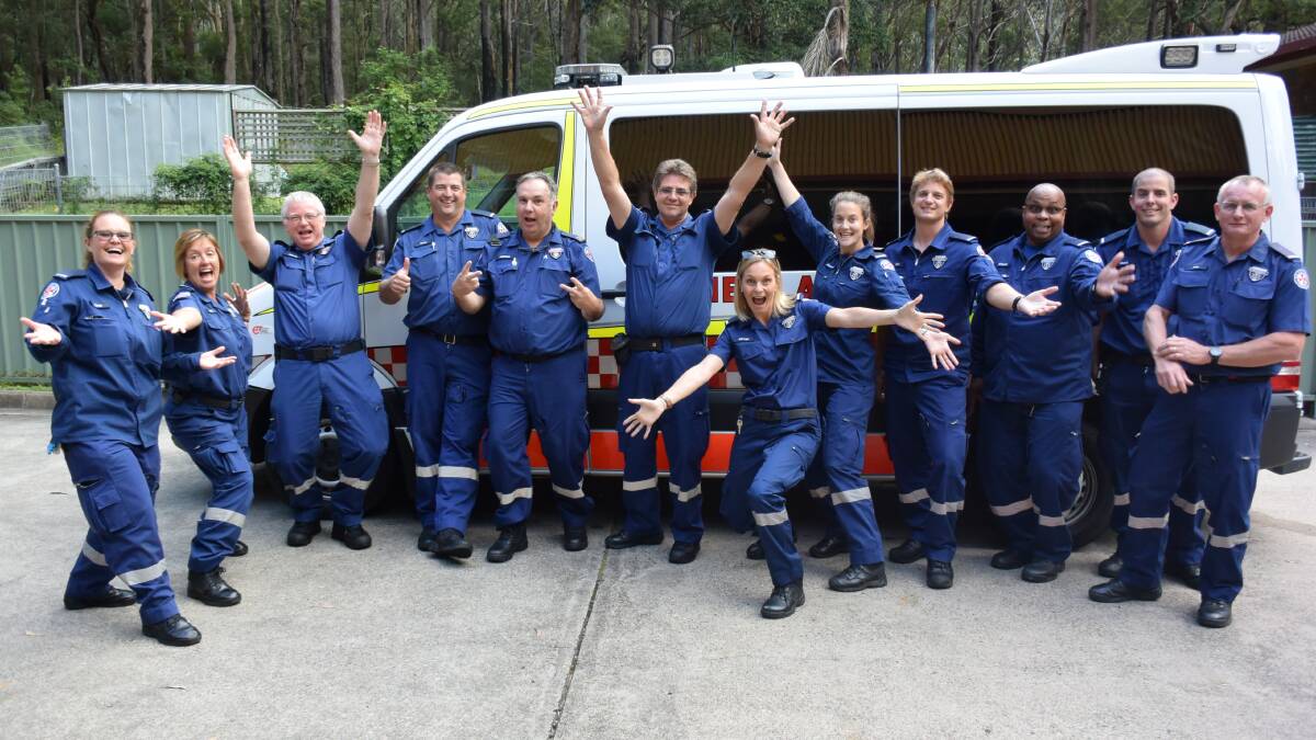 Staff boosted: The Camden Haven community and the station at Laurieton have benefited from seven new paramedics joining the team. 