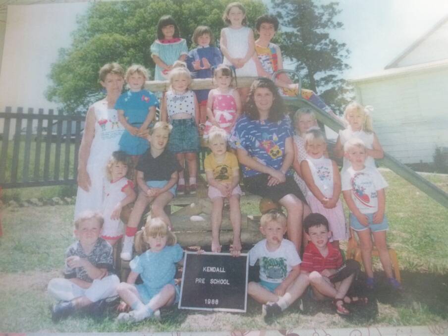 First class of Kendall Community Preschool in 1988 