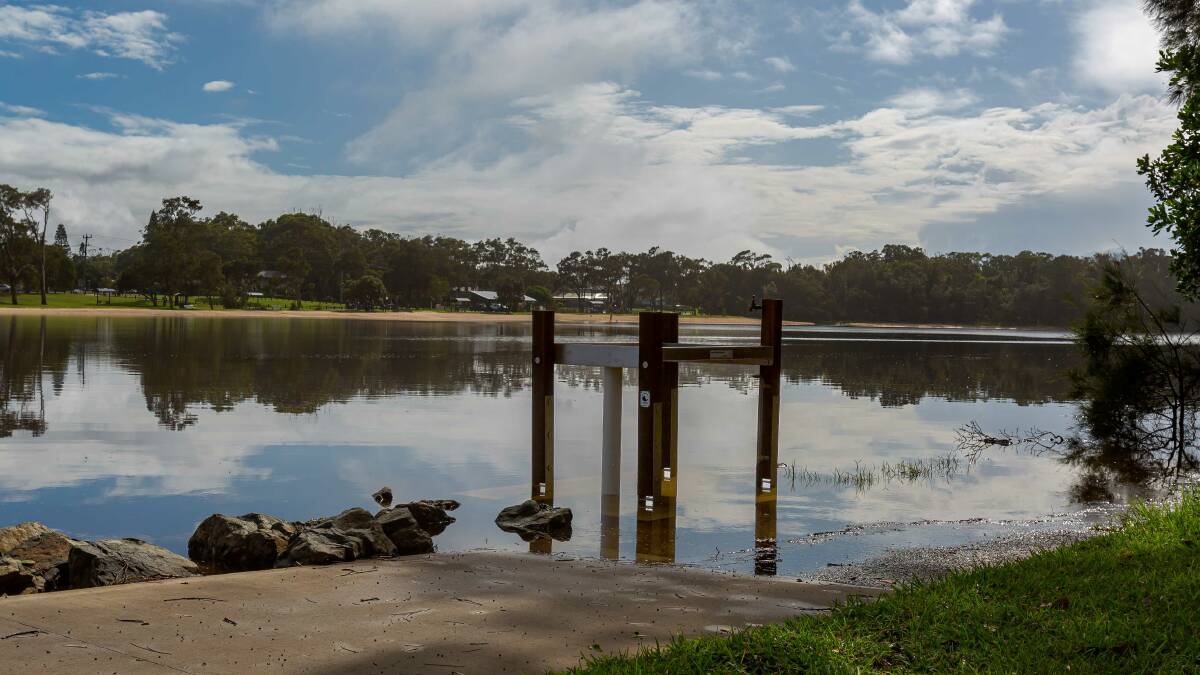 Empty to full: Lake Cathie level approaches trigger point