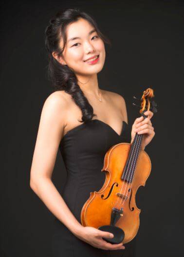 Welcome back: Ye Jin Min was the 2014 winner of the Kendall National Violin Competition. 