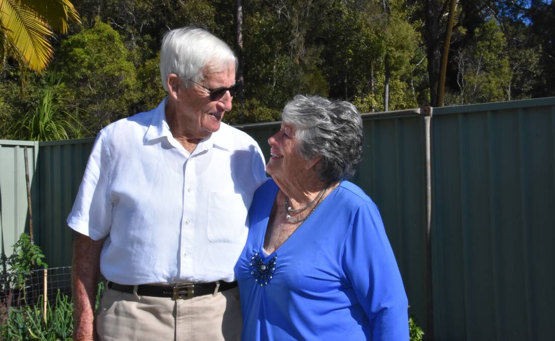 Reg and June Spencer will mark 70 years of marriage on July 16. 