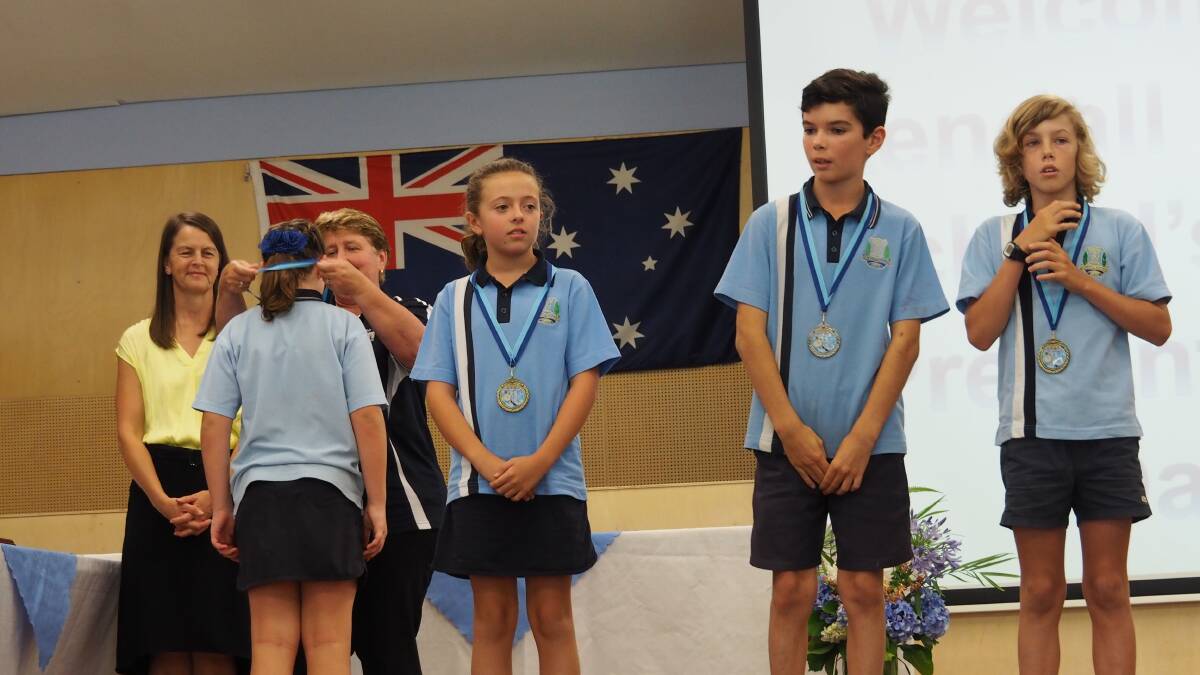 Students receive awards at Kendall Public School