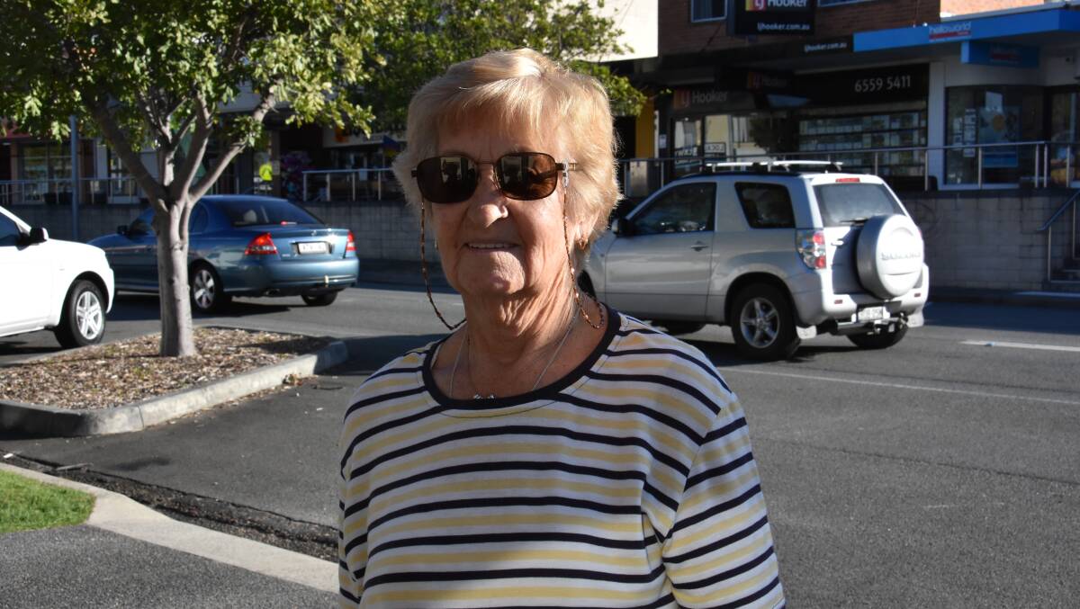 Laurieton resident Betty Parkins said she enjoys shopping in the town and can find everything she needs.
