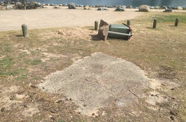 Concerns raised after Pilot Beach targeted