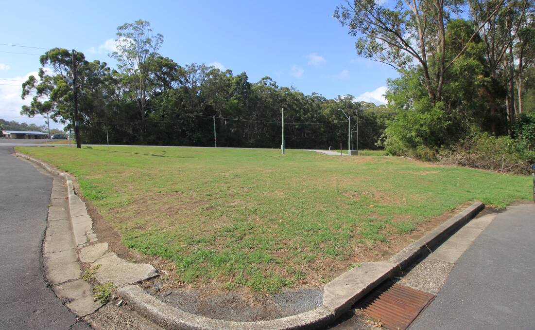 The area adjacent to Nancy Bird Walton Drive is another option for the park's location. If chosen, it will include a fence for safety. Photo: supplied. 