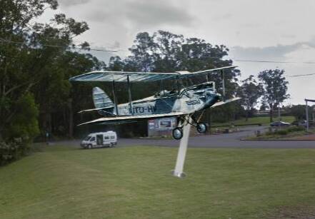 Kew project: Kendall Heritage Society are pushing for a replica model plane to recognise Nancy Bird Walton. Graphic: supplied. 