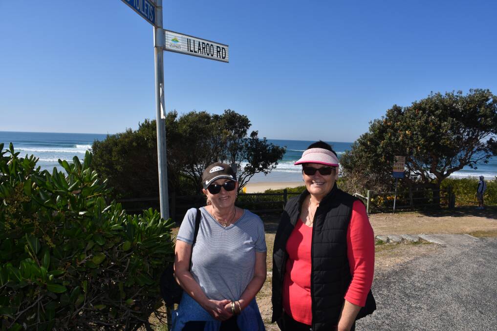Lake Cathie residents Sue Verlin and Sue Wonson. 