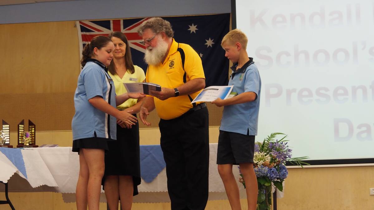 Students receive awards at Kendall Public School