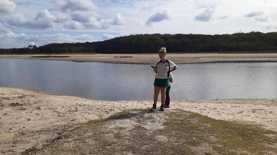A hands-on approach to help fix Lake Cathie