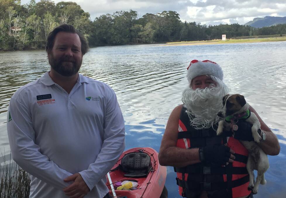 Santa helps spread safety message
