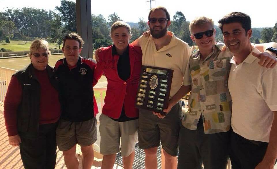 2018 winners of the Bato Memorial Golf Day. Photo: supplied. 