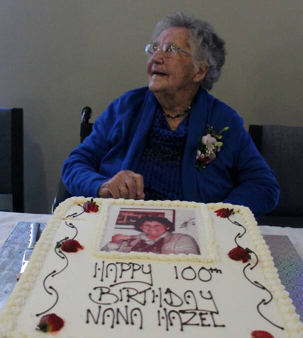 Nearly 100 people attended a party for Hazel’s 100th birthday on Saturday, July 21 at Club North Haven.