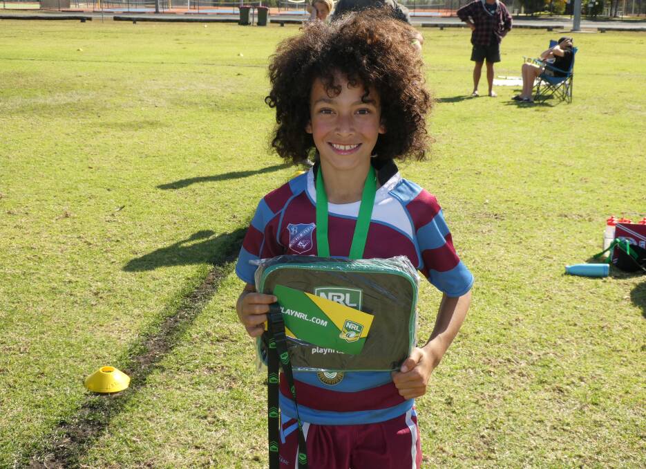 Isaac was named NHPS player of the final, for a great all round game in attack and defence.Photo: supplied. 