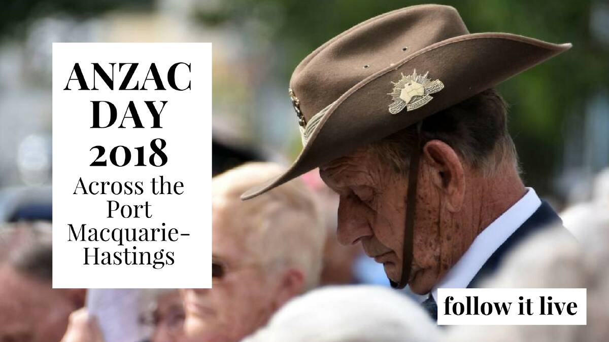 Anzac Day 2018 | Watch live as the Camden Haven remembers