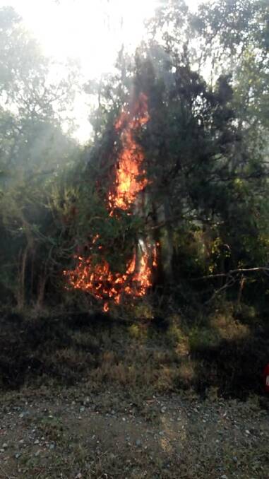 Fire subdued by favourable weather conditions