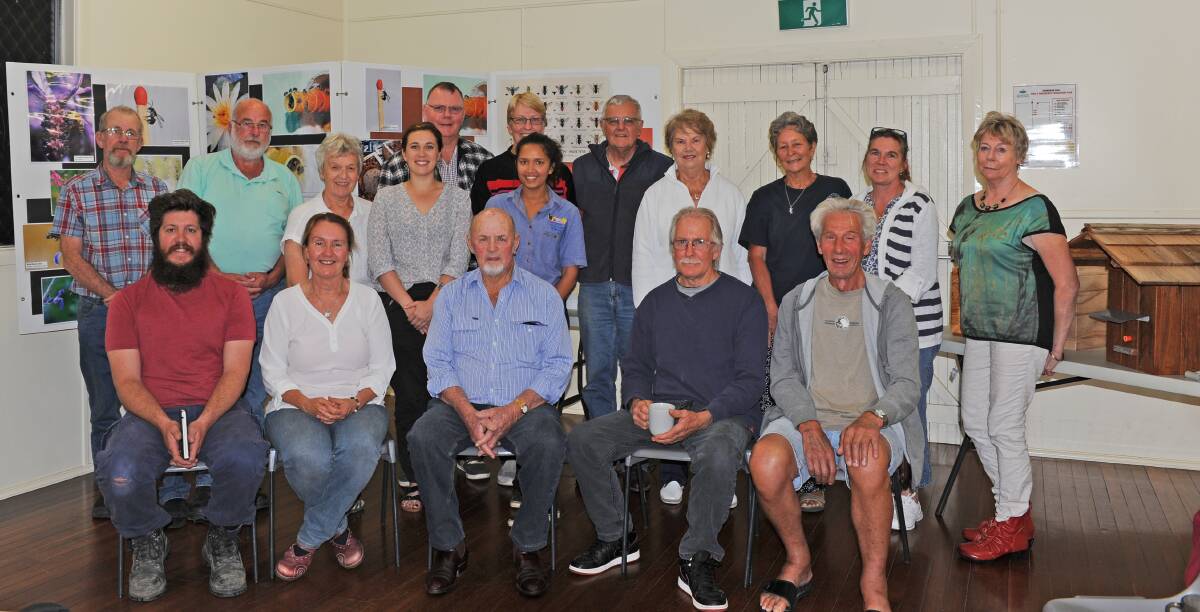 Buzz about bees: The Mid North Coast branch had its first meeting at the Jubilee Hall at Dunbogan. Photo: supplied. 