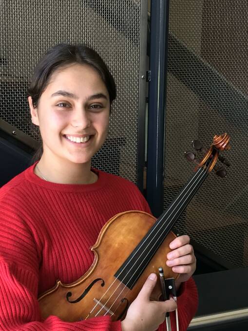 Budding Violin Virtuoso Natalie Mavridis will be appearing with a group of talented young artist at the Kendall School of Arts for the Kendall National Violin Competition's Festival Academy on the weekend of September 14-15. 