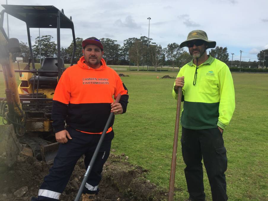 Laurieton Oval’s drainage issues investigated
