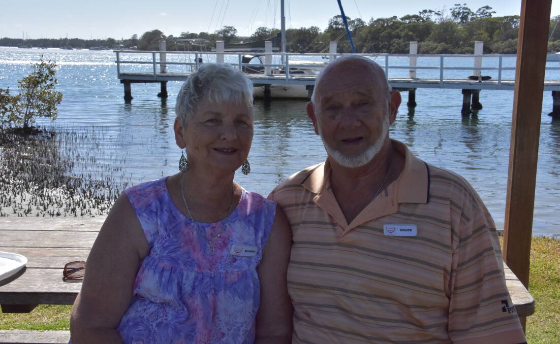 Moorea Boyle and Bruce Wilson met through the Heart Health NSW group at Laurieton. 
