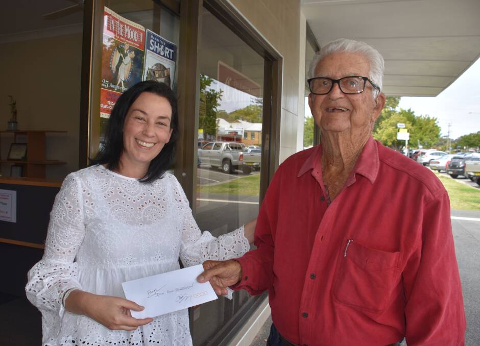 Willow’s mum Skye met with Don at the Camden Haven Courier office on Thursday, October 4. 