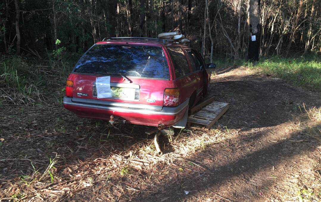 Questions raised over dumped car removal