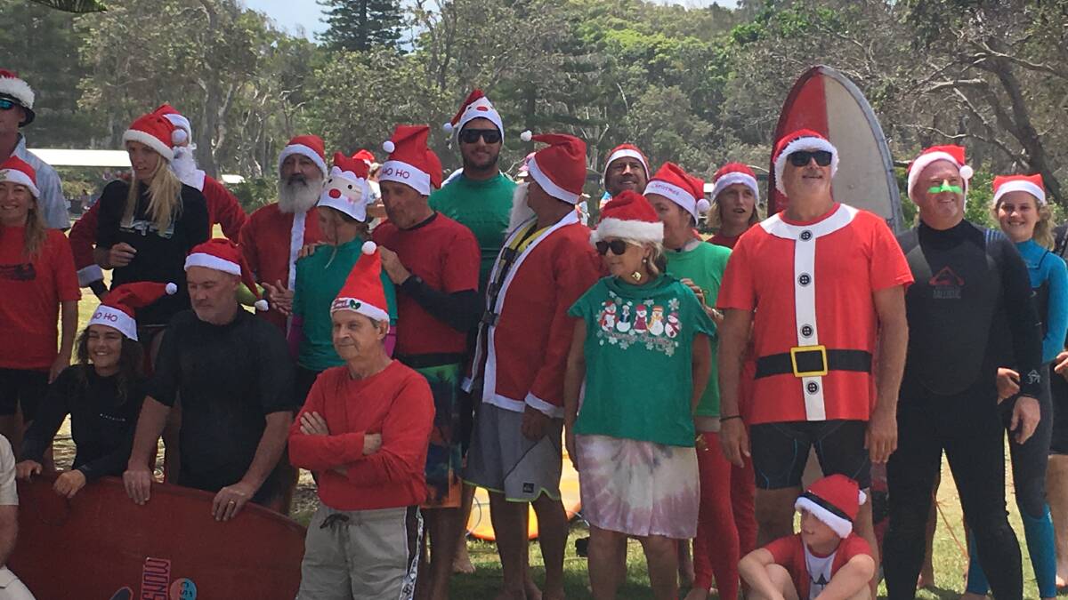 Santas in the surf set to be a spectacle