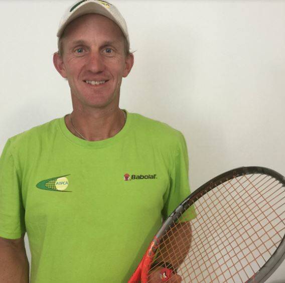 Matt Goodwin is the tennis coach at Laurieton, Lake Cathie and Bonny Hills.