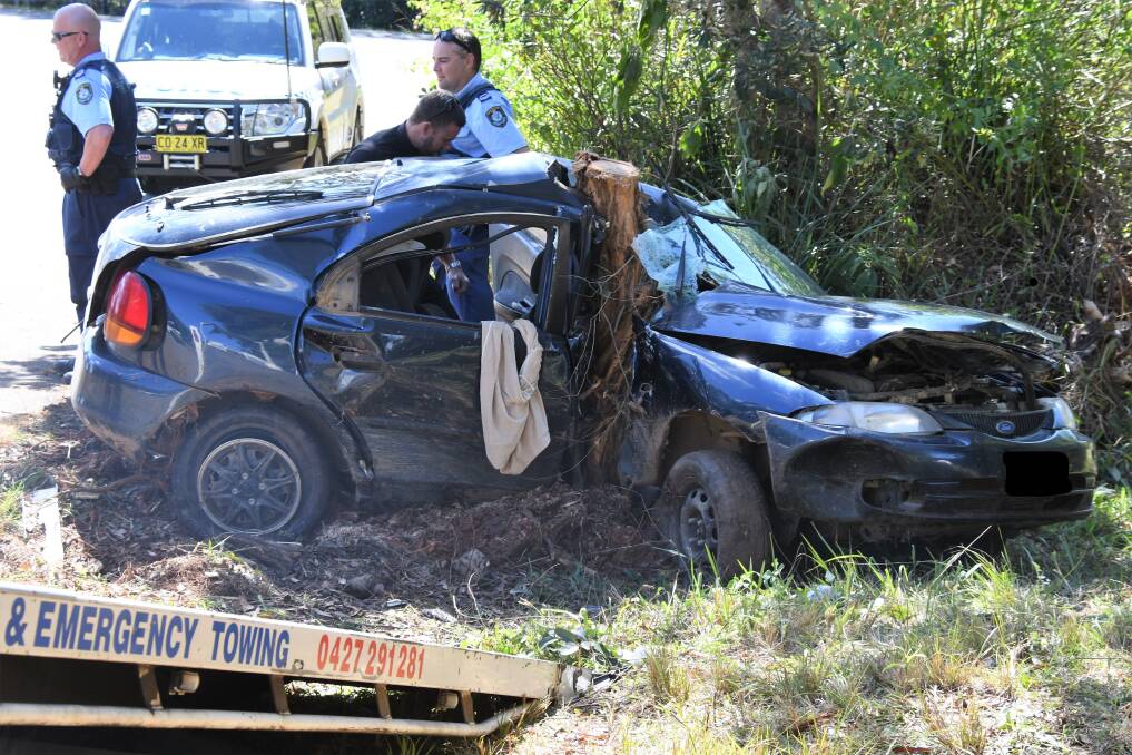 Four people have been taken to hospital after a crash on Koala Street, Port Macquarie.